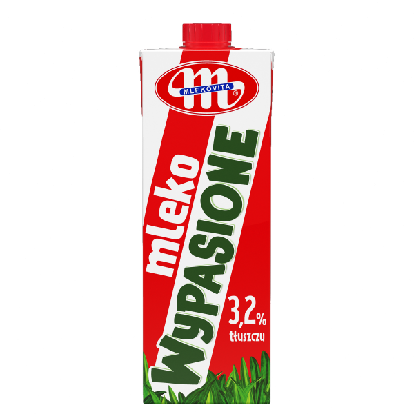 Mlekovita Mleko UHT 3,2% tłuszczu Wypasione 1l